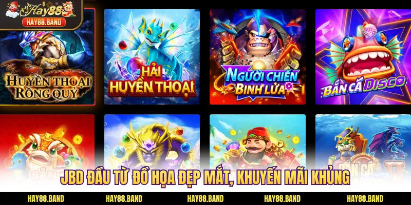 JBD đầu từ đồ họa đẹp mắt, khuyến mãi khủng
